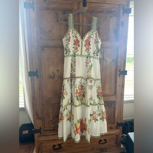 Farm Rio embroidered dress